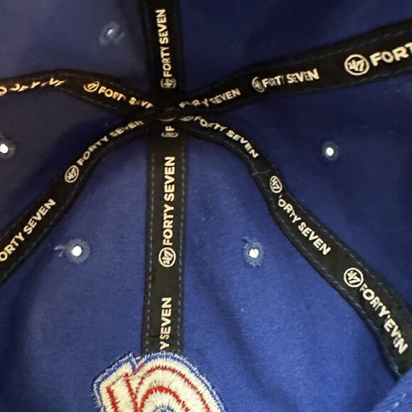 Atlanta Braves Hat Cap Fitted Mens XX-Large Blue MLB Baseball Cooperstown Coll - Picture 12 of 13